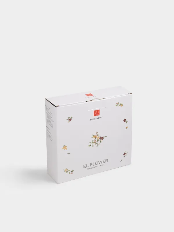 Салатник, 23х7 см, Цветы, El flower, image-5