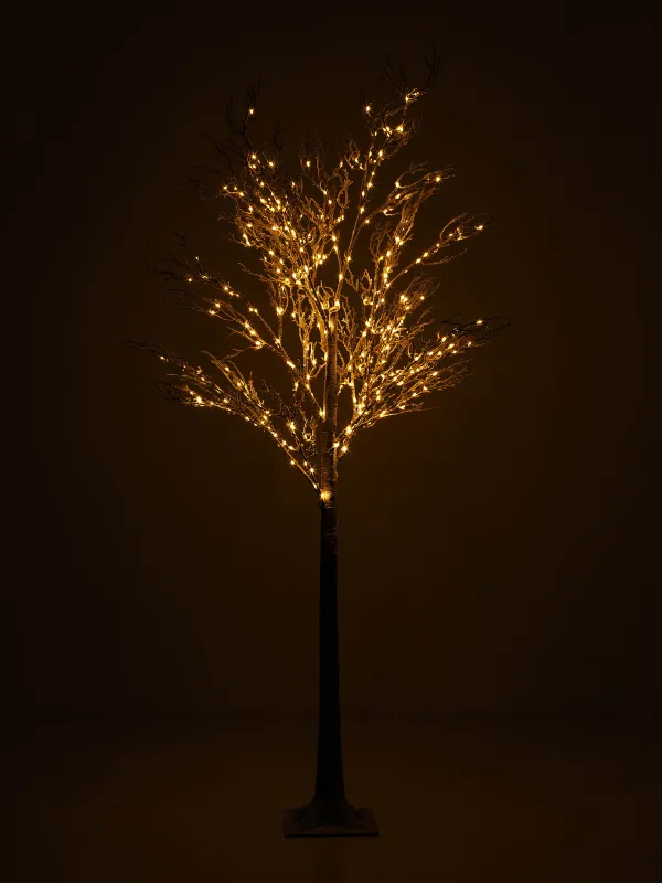 Дерево декоративное, 1,8 м, с подсветкой, ПВХ, Festive mood, image-7