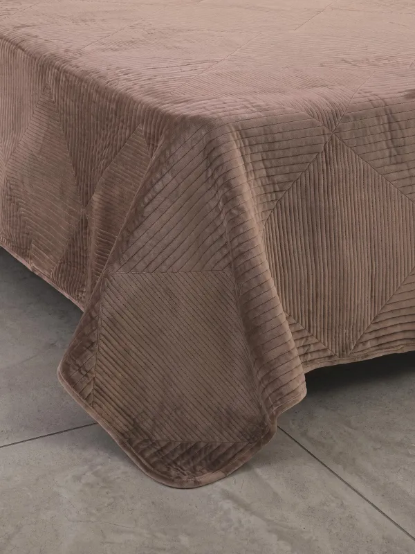 Покрывало, 220х240 см, стеганое, Ромбы, Stitch velvet, image-1