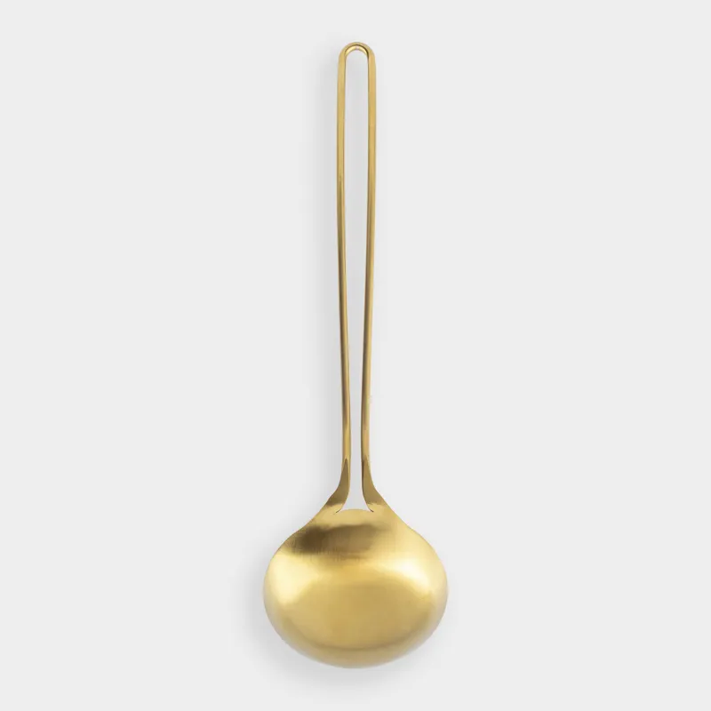 Половник, 35 см, сталь, золотистый, Device gold