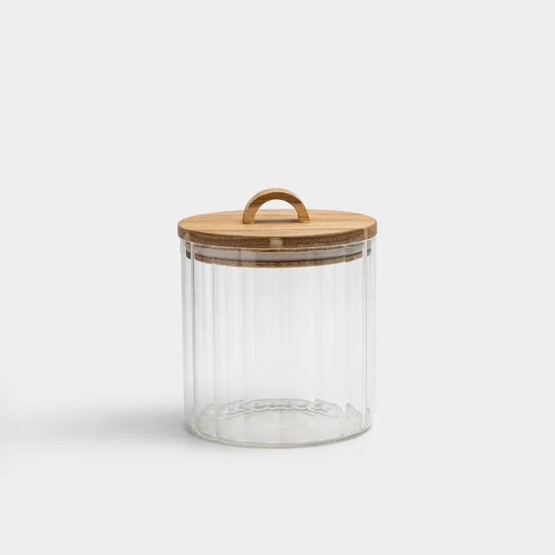 Банка для сыпучих продуктов, 1 л, Camellia wood