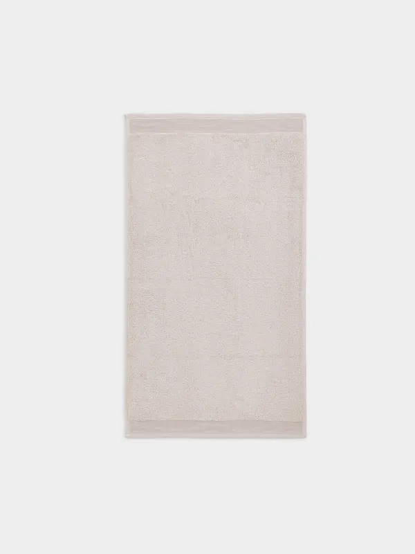 Полотенце, 50х90 см, хлопок, бежевое, Gentle cotton, image-1