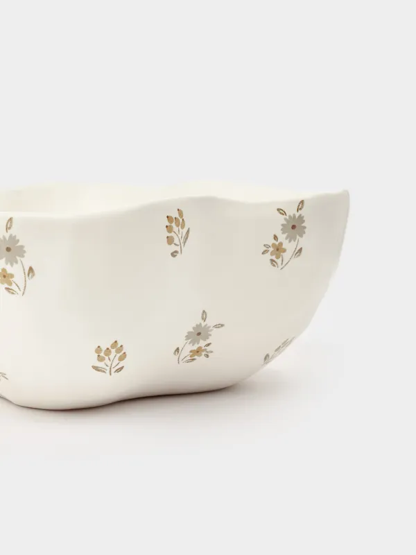 Салатник, 21х8 см, Винтажные цветы, La flore, image-3