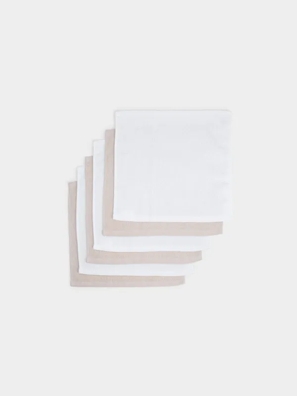 Полотенце, 30х30 см, 6 шт, в корзине, Basket towel, image-2