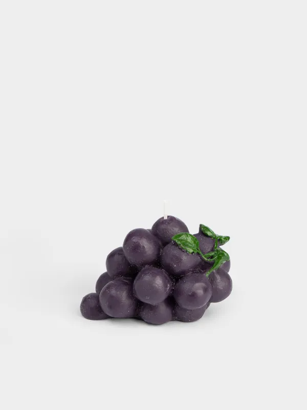 Свеча, 9x5 см, Виноград, Fruit shape, image-0