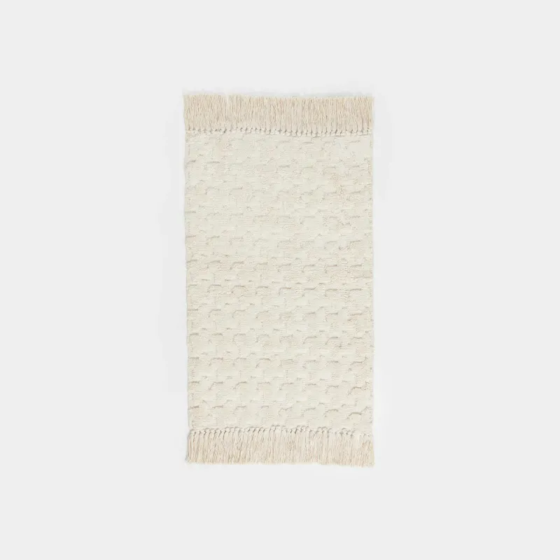 Коврик, 50х80 см, с бахромой, Textured