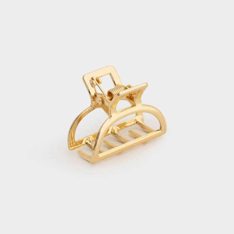 Заколка для волос, 3 см, металл, Fantastic gold