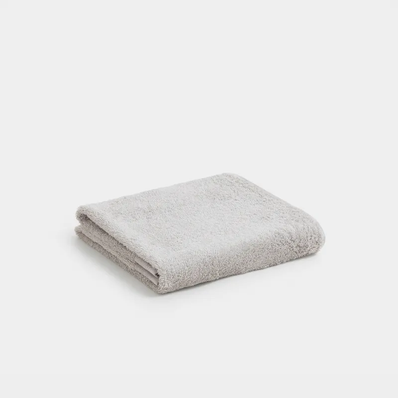 Полотенце, 50х90 см, хлопок, серое, Gentle cotton