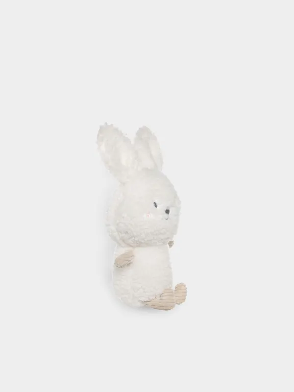 Игрушка, 25 см, мягкая, букле, бежевая, Зайка, Rabbit, image-2