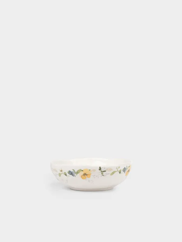 Салатник, 17х6 см, Кролик с цветами, Natural Easter, image-0