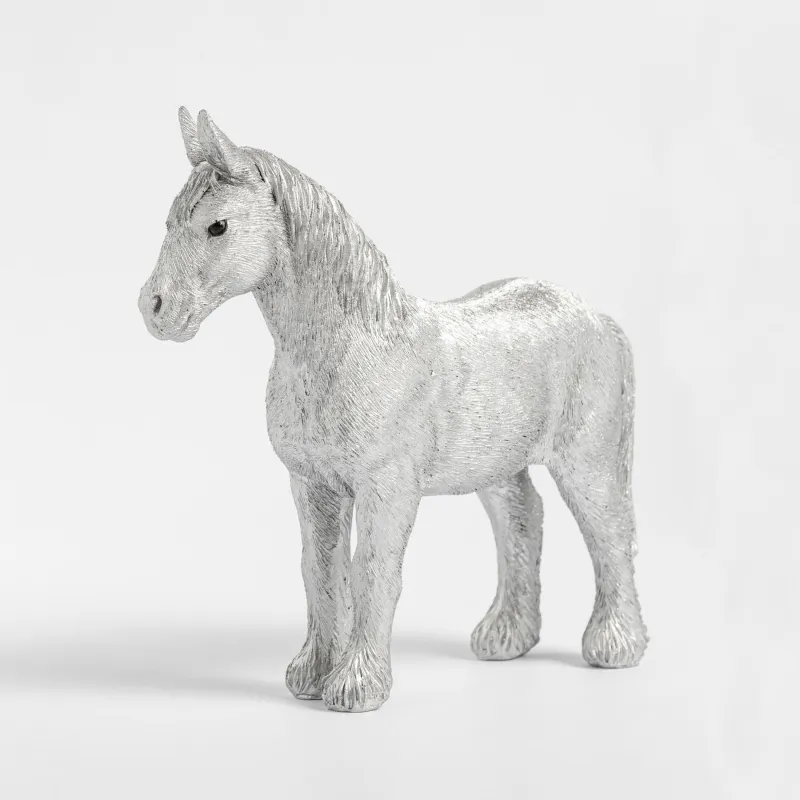 Статуэтка, 16х15 см, Лошадь, Horse silver