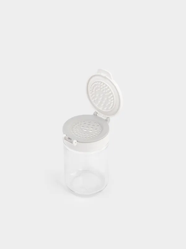 Емкость для специй, 10 см, с двойной крышкой, Comfort light, image-1