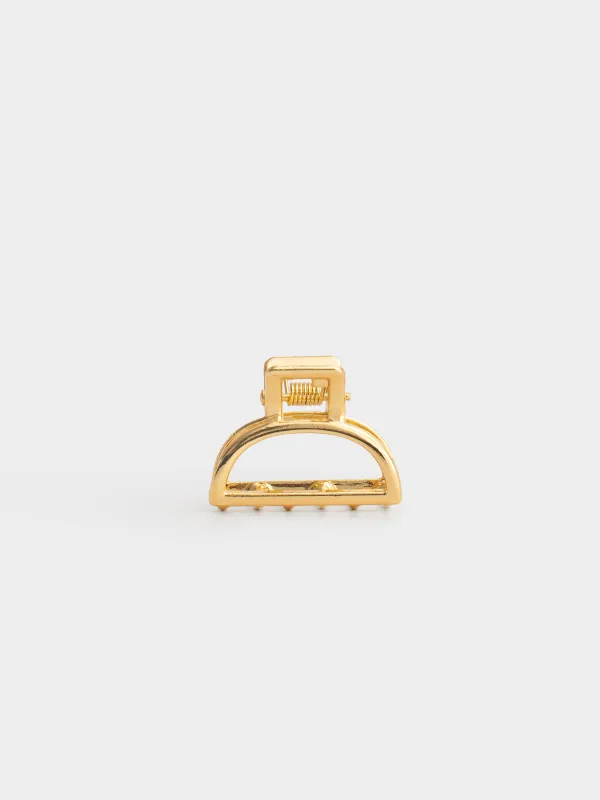 Заколка для волос, 3 см, металл, Fantastic gold, image-0