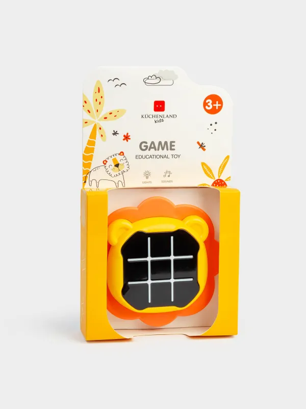 Игрушка развивающая, 14х13 см, электронная, Крестики-нолики, Game, image-4