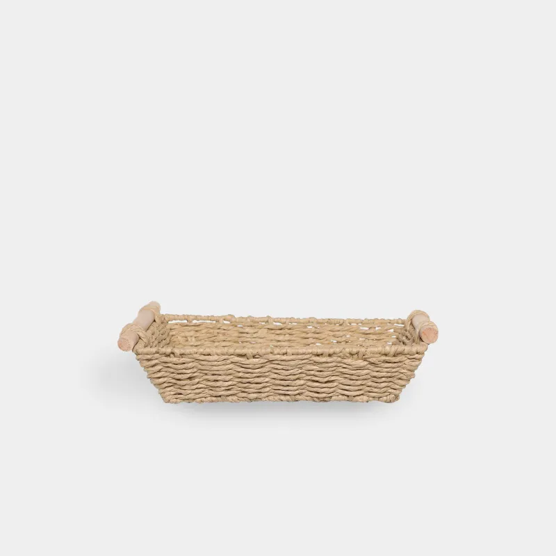 Корзина для хранения, 25х15 см, с ручками, Braided