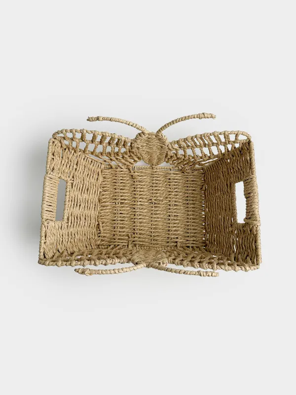 Корзина для хранения, 37х23х22 см, с ручками, Braided, image-1