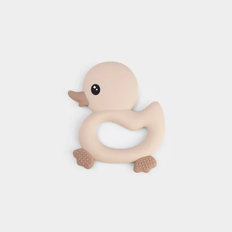 Игрушка-прорезыватель, бежевая, Kiddy