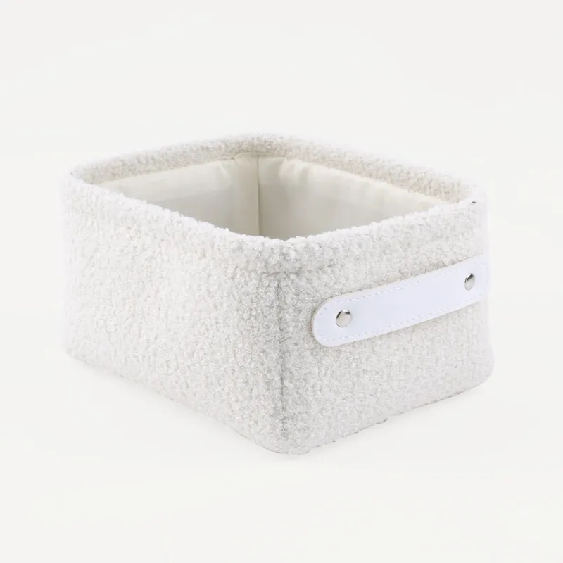 Корзина для хранения, 22х17х11 см, с ручками, Boucle, image-1
