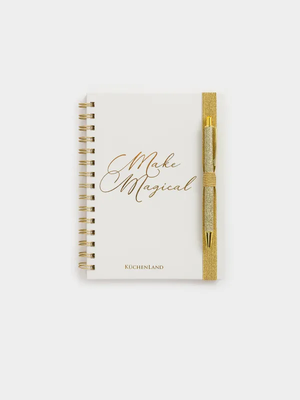 Блокнот, 16х20 см, 80 листов, на кольцах, Stationery sparkle, image-0