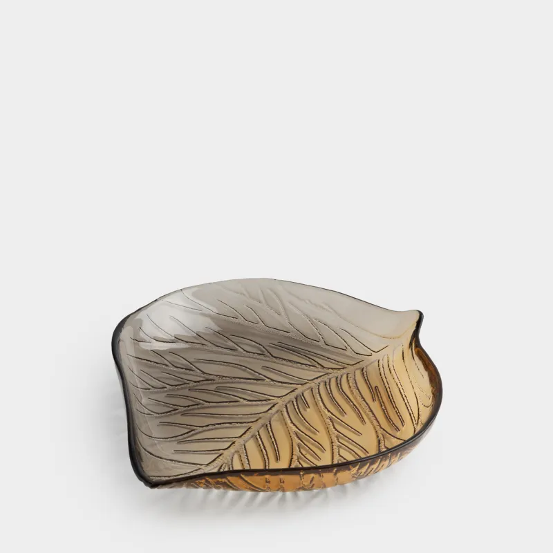 Блюдо, 27х23x4 см, Лист, Leaves