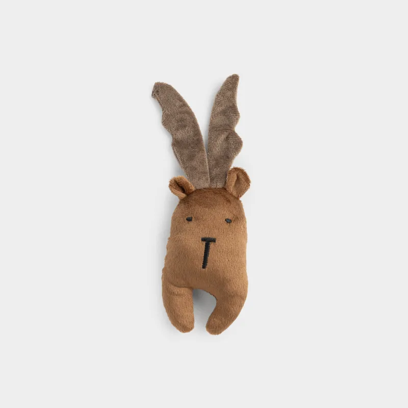 Игрушка для собак, с пищалкой, коричневая, Frisky pet