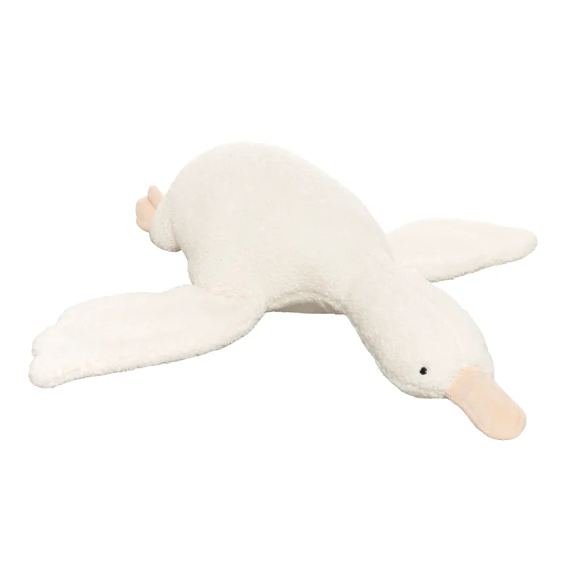 Игрушка, 63 см, мягкая, полиэстер, молочная, Гусь, Goose