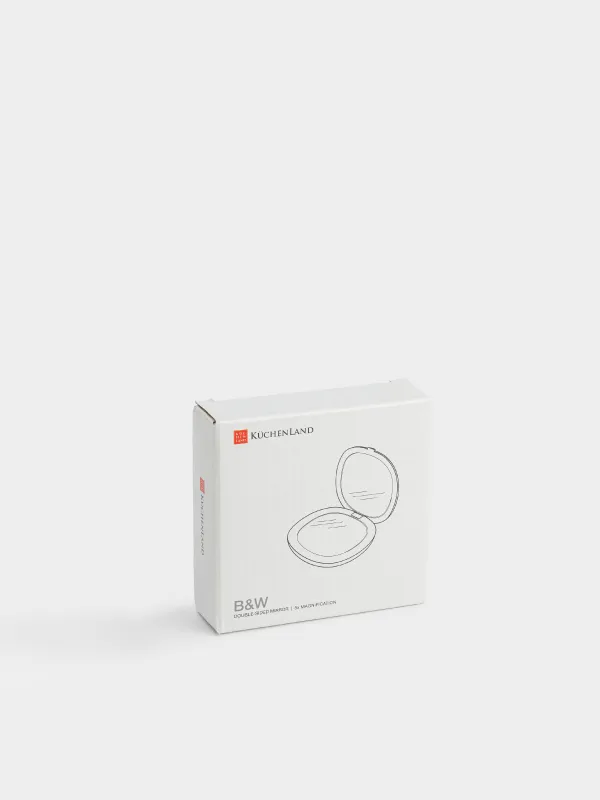 Зеркало карманное, двустороннее, с подсветкой, B&W, image-6