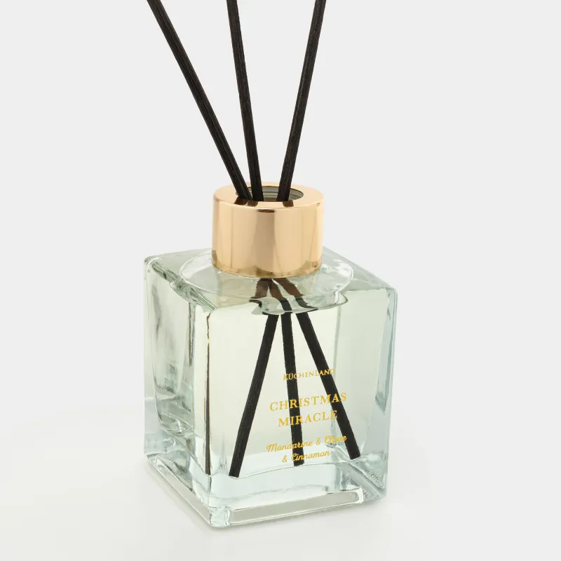 Ароматический диффузор, 90 мл, Mandarine & Clove & Cinnamon, Christmas miracle, image-1