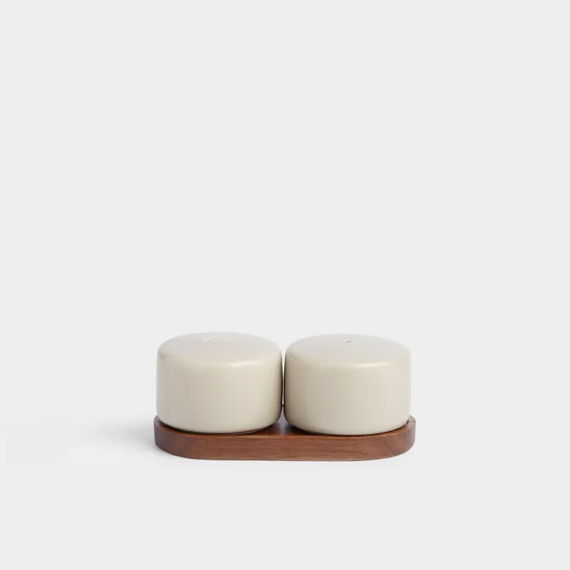 Набор для соли и перца, на подставке, Ceramo noble
