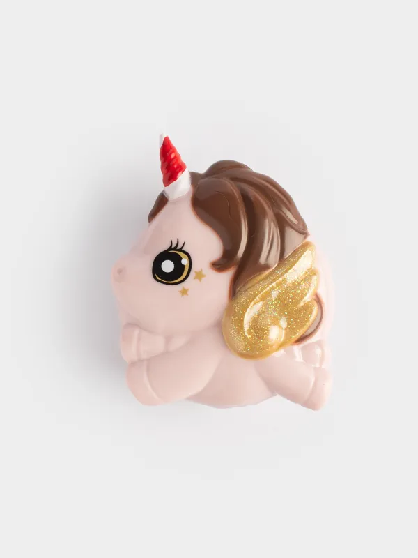 Бальзам для губ, увлажняющий, Персик, Unicorn, image-0
