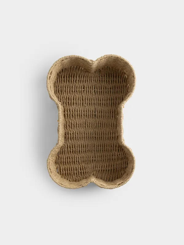 Корзина для хранения, 44x30х15 см, Косточка, Braided, image-2