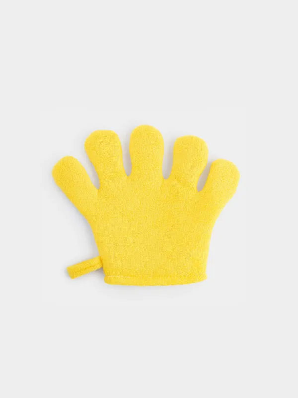 Мочалка-варежка для тела, Утки, Duck yellow, image-1