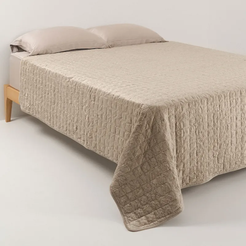 Покрывало, 220х240 см, стеганое, Квадраты, Stitch velvet