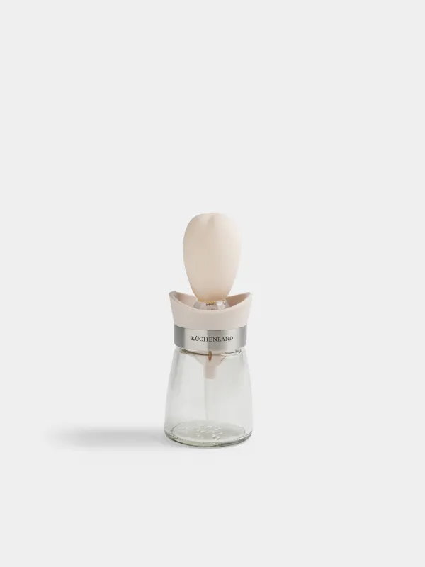 Контейнер для масла, 140 мл, с кисточкой, Milk kitchen, image-0