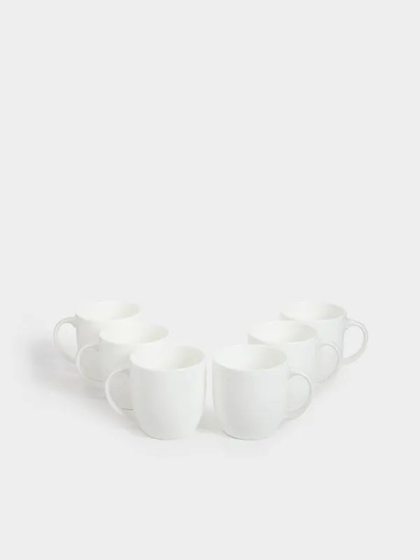 Кружка, 370 мл, 6 шт, Ideal white, image-3