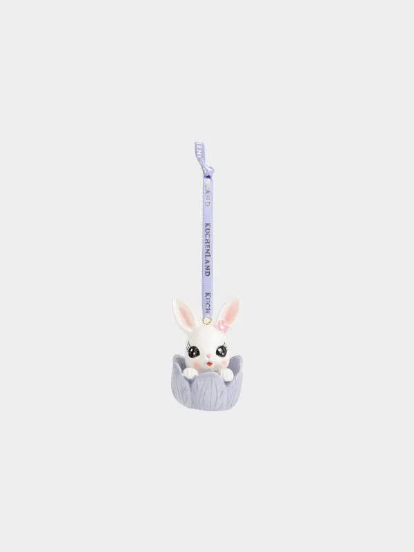 Подвеска декоративная, 6 см, Зайчик, Easter, image-0