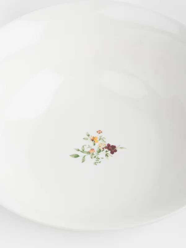 Салатник, 23х7 см, Цветы, El flower, image-3