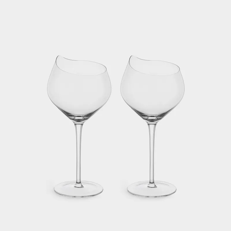 Бокал для красного вина, 2 шт, Charm L wavy