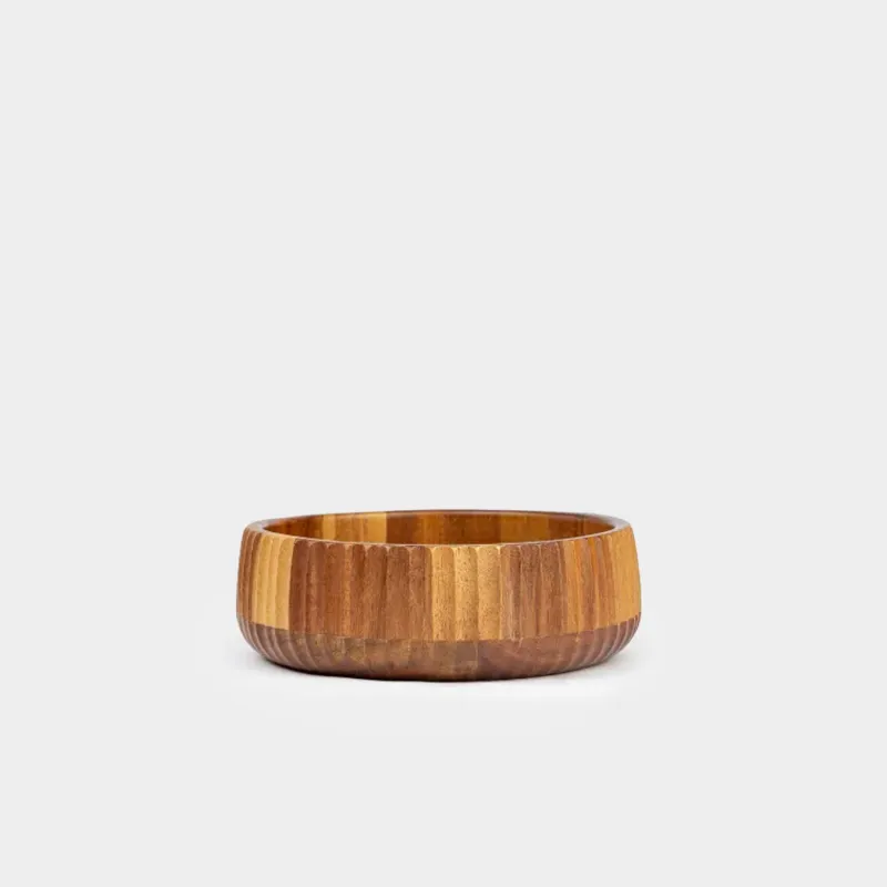 Салатник, 19х6 см, рифленый, Noble tree