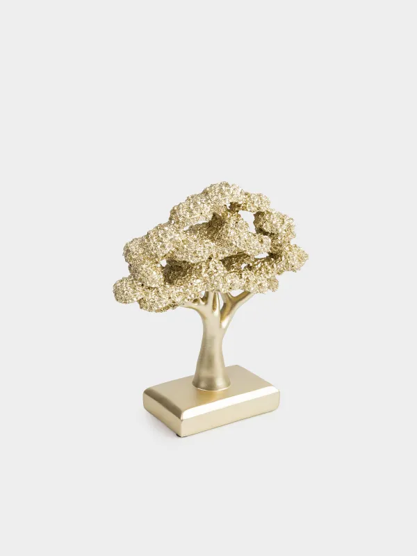 Статуэтка, 20 см, Бонсай, Wood gold, image-1