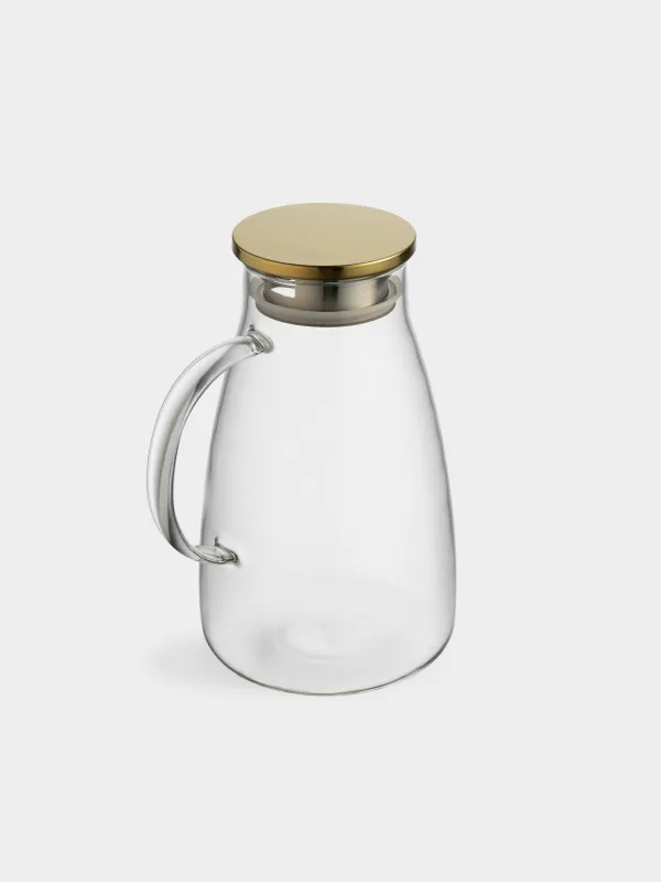 Кувшин, с крышкой-фильтром, Classic gold, image-2