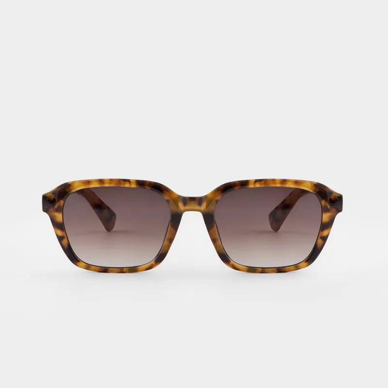 Очки солнцезащитные, пластик, прямоугольные, черепаховые, Eyewear