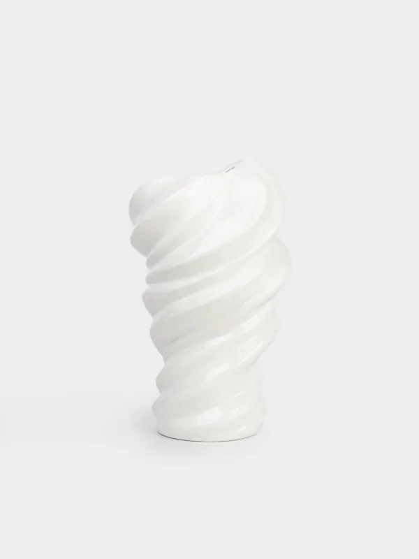 Ваза для цветов, 30 см, декоративная, Волны, Fluid, image-4