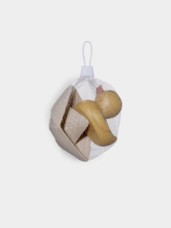 Набор игрушек для купания, 2 предмета, Уточка/Лодка, Kiddy, image-1