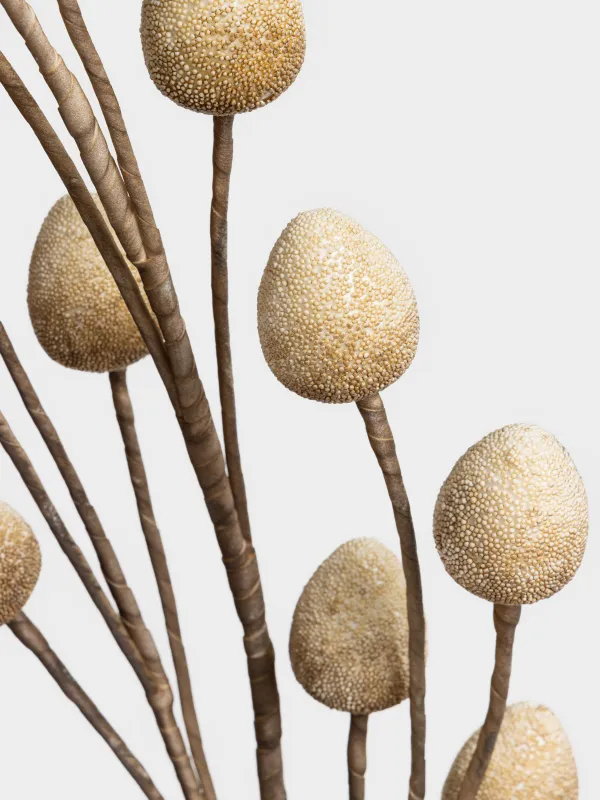 Ветка декоративная, 1,1 м, ЭВА/пенопласт, Краспедия, Balls decor, image-3