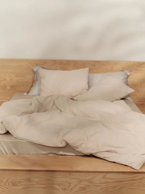 Пододеяльник, вареный хлопок, Washed cotton, image-1