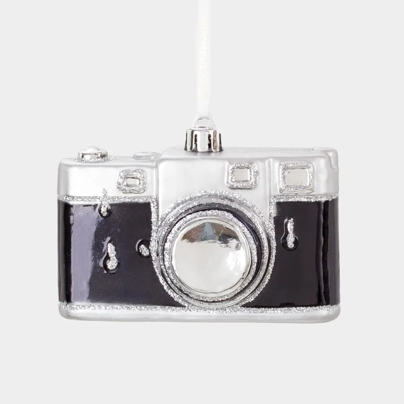 Игрушка елочная, 10х5 см, Фотоаппарат, Figure christmas, image-0