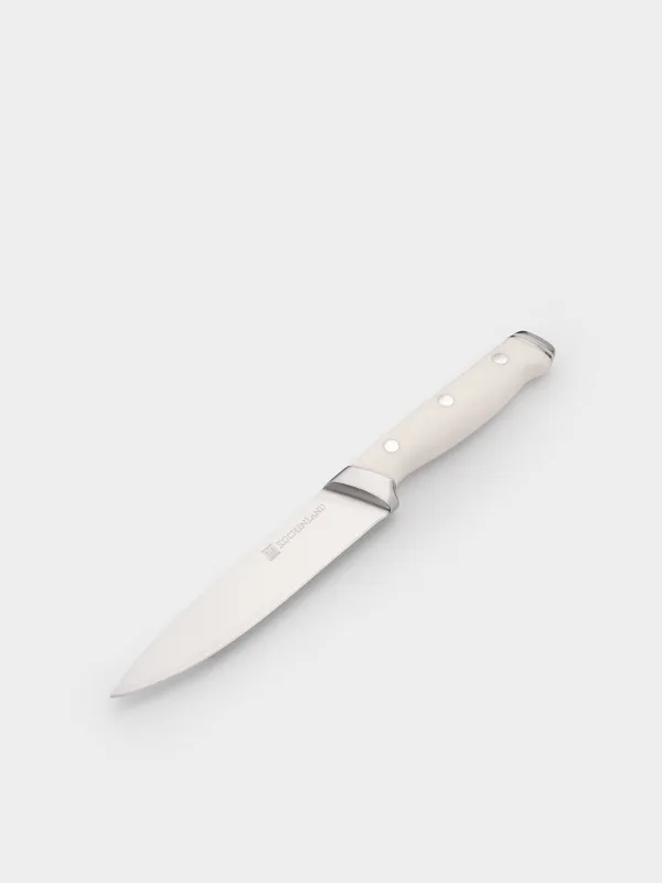 Нож для нарезки, белый, Solo white, image-1