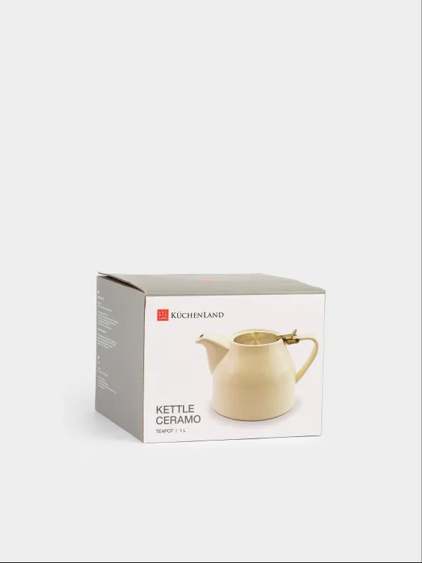 Чайник заварочный, 1 л, Kettle ceramo, image-6