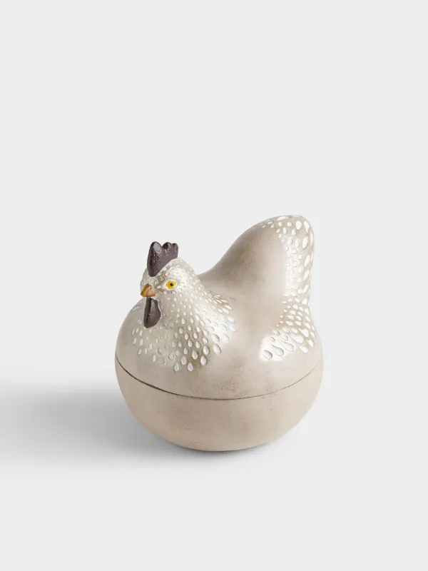Конфетница, 23х20 см, с крышкой, Курица, Pullet, image-0